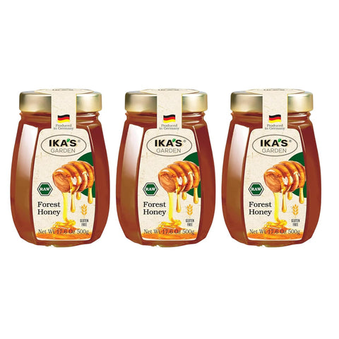 Ika's Garden Raw Manuka Honey with Blossom Honey - 100% Pure, Unfiltered, Gluten-Free Ã¢â‚¬â€œ Product of Germany, 17.6 oz (500g) Jar