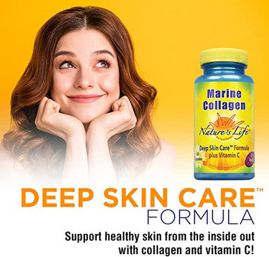 Marine Collagen 60 caps by Nature's Life
