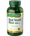 Nature's Bounty Red Yeast Rice 600 Mg Capsules 250 Ea