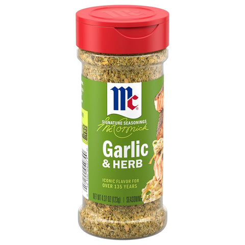 McCormick Garlic, Herb and Black Pepper and Sea Salt All Purpose Seasoning, 4.37 oz