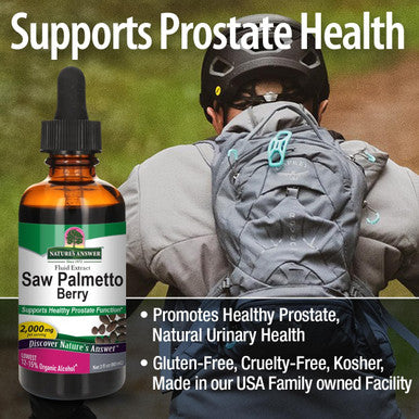 Nature'S Answer Saw Palmetto Berry Extract 2 Fluid Ounce | Prostate Support | Natural Urinary Health | Promotes Hair Growth
