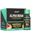 Onnit Alpha BRAIN Focus Energy Shot Supplement Energy Focus Mood Stress Brain Booster Drink Tropical 2.5 fl oz 6 ct