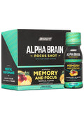 Onnit Alpha BRAIN Focus Energy Shot Supplement Energy Focus Mood Stress Brain Booster Drink Tropical 2.5 fl oz 6 ct