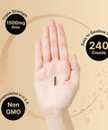 Mucuna Pruriens Capsules Triple Strength 1500Mg Per Serving 2 In 1 Formula Made With Mucuna And Ashwagandha 240 Capsules 30 Natural Ldopa For Positive Mood Relaxation Restoration
