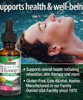 Nature'S Answer Hyssop Herb Supplement with Organic Alcohol 1-Fluid Ounce | Promotes Overall Wellness | Calming Aid | Natural Stress Reliever