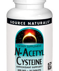 N-Acetyl Cysteine 600mg Source s, Inc. 30 Tabs