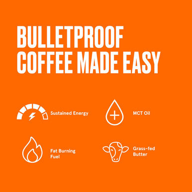 Bulletproof Unflavored Collagen Peptides Powder, 18G Protein, 17.6 Oz Original Unflavored Creamer, 2G Net Carbs, 10G Healthy Fats From Powdered Mct Oil