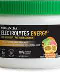 Organika Electrolyte Energy- Pre-Workout, 2G Of Creatine, Natural Yerba Mate Caffeine, Inositol- Passionfruit Guava Flavour- 180G