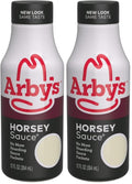 ArbyÃ¢â‚¬â„¢s Horsey Sauce, 12 fl. oz., All Purpose Horseradish Sauce for Sandwich Spreads, Seafood Cocktails, Chicken Marinades and More, Made with Vinegar, Horseradish Powder and Mustard