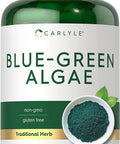 Carlyle Blue Green Algae 500mg | 200 Quick Release Capsules | Chlorella Supplement | Non-GMO, Gluten Free
