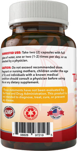 Tart Cherry Capsules 6000 mg - Montmorency Cherry, Extra Strength, Raw, Non-GMO, 120 Capsules(Vegetarian)