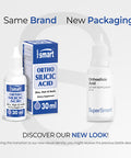 Supersmart Orthosilicic Acid New Formula Silicon Supplement Complex with Minerals Vitamins Boron Hair Skin Nails Vitamins Bone Joint Health NonGMO Gluten Free 30 ml