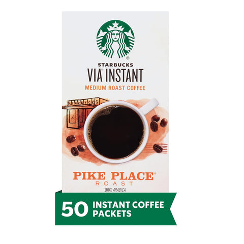 Starbucks VIA Ready Brew Colombia Coffee, 50-Count