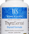 WomenSense ThyroSense by Natural Factors Natural Supplement to Support Healthy Thyroid Function Vegetarian NonGMO 60 capsules 30 servings