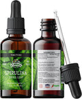 Florida Herbs Spirulina Tincture Organic Spirulina Extract (Arthrospira Platensis) Herbal Supplement Non-Gmo In Cold-Pressed Organic Vegetable Glycerin 700 Mg 2 Oz (60 Ml)