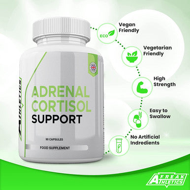 Adrenal & Cortisol Formula - Supplement for Hormone Balance, Stress, & Focus
