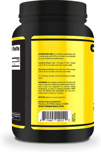 PrimaForce Creatine Monohydrate Powder 1000 Grams Micronized