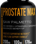 ADDOT WELLLIFE Prostate Max, Prostate Health Supplement for Men with Saw Palmetto Plus 30 Herbs, Vitamins, Minerals, 90 Capsules, Restore Prostate Wellness, Urinary Health, Reduce Bathroom Trips
