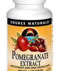 Source s Pomegranate Extract 500mg Complete Ellagic Antioxidant & Added Fiber - 120 Tablets