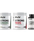 BARE PERFORMANCE NUTRITION Bpn Strong Food Complete Nutrition Meal Replacement, Chocolate, 20 Servings