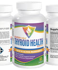 Elevate Recovery Supplements Thyroid Support Supplement (All-In-1 Formula) With 14 Active Ingredients - Thyroid Supplements - Thyroid Health Complex - Thyroid Support For Women & Men - 60 Capsules
