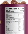 Vivacity - Ashwagandha Vitamin Gummies by Addot WellLife - Hemp Oil, Turmeric, L-theanine, Maca Root, Chamomile Gummy - for Stress, Relax, Calm, Muscle, Energy, Endurance 2 Bottle 120ea