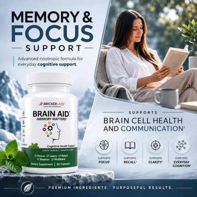 Bricker Labs Brain Aid Memory Matters