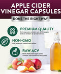 Nature'S Nutrition Apple Cider Vinegar Capsules for Detox & Cleanse - 1877mg per Serving - ACV Pills with Digestion Gut Health & Natural Weight Support - Extra Strength - Non-GMO Supplement - 60 Vegetarian Capsules