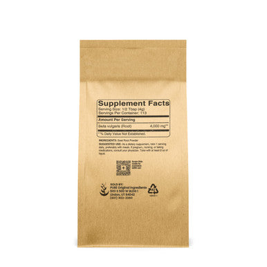 PURE ORIGINAL INGREDIENTS Beet Root Powder (1Lb) Smoothies, Rich Color, Non-Gmo, Folate