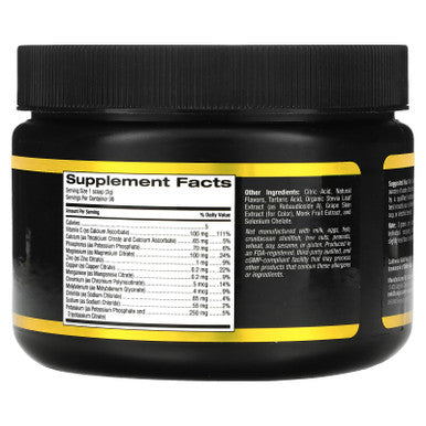 California Gold Nutrition Sport - Electrolyte Powder, Natural Grape, 10.15 Oz. (288 G)