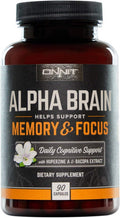 Onnit Immunity + Nootropic Stack - Alpha Brain (90ct) + Shroom Tech Immune (90ct)