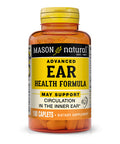 MASON Advanced Ear Health Formula - Supports Healthy Circulation in The Inner Ear, Ringing Ears Relief, 100 Caplets