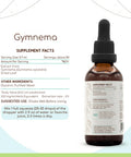 Gymnema B60 Alcohol-Free Herbal Extract Tincture, Concentrated Liquid Drops Natural Gymnema (Gymnema Sylvestre) (2 Fl Oz)