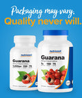 Nutricost Guarana 1000mg, 150 Vegetarian Capsules - Natural Herbal Brazilian Caffeine Energizer Supplement