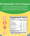 Bundle Of Omega 3 Gummies - Plant Based Kids Multivitamin Gummies For Kids - - Perfect Dha Omega 3,6,9 Gummies That Supports Bones - - Multivitamin For Kids Immunity Support