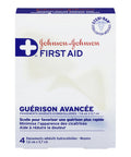 Johnson & Johnson Red Cross Tough Pads (Hydrocolloid Adhesive Pads), 2.8 Inch X 2.4 Inch, 4 Count (Pack Of 2)