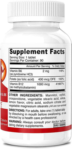 Deva Vegan Vitamins Sublingual B-12, 90 Tab