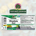 Nature'S Answer Rhodiola Root | Super Concentrated Herbal Supplement | Helps Aid & Reduce Stress | Alcohol- Gluten- and Kosher 1oz
