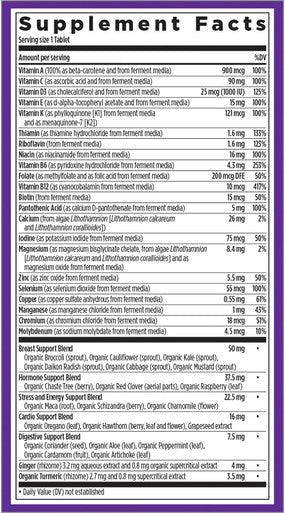 New Chapter Women's Multivitamin + Immune Support - Every Woman's One Daily 40+, Fermented with Probiotics + Vitamin D3 + B Vitamins + Organic Non-GMO Ingredients - 96 ct