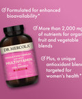 Dr. Mercola Whole-Food Multivitamin For Women - 240 Tablets