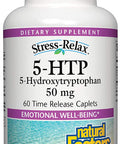 StressRelax by Natural Factors 5HTP 50 mg Support for Emotional Health and Relaxation 60 caplets 60 servings