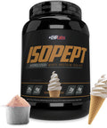 EHP Labs IsoPept Hydrolyzed Whey Protein Powder by EHPlabs 100% Whey Protein Isolate and Hydrolysate 27g of Protein Non GMO Gluten Free Fast Absorbing Easy Digesting 27 Serves Vanilla Ice Cream