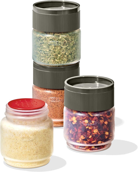 OXO Outdoor 7-Piece Spice Shaker & Squeeze Bottle Set | 7-Piece