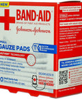 Band-Aid Brand Cushion-Care Gauze Pads 2In X 2In, 10 Count