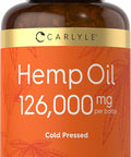 Carlyle Hemp Oil Capsules 126000 mg 180 Softgels Non-GMO Gluten