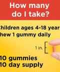 Nature Made Kids First Vitamin C Gummies Dietary Supplement For Immune Support 110 Gummies 110 Day Supply