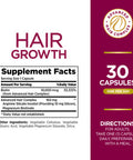 Nature's Bounty Optimal Solutions Hair Growth 30 Capsules