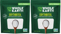 WHOLE EARTH 100% Erythritol Zero Calorie Plant-Based Sugar Alternative, 4 Pound Pouch (Packaging May Vary )