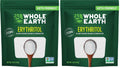 Whole Earth Sweetener Co. 100% Erythritol Sweetener (Keto Sweetener, Natural Sugar Alternative, Baking Sugar Substitute, Zero Calorie Sweetener, Gluten Free, Non-GMO), 16 Oz