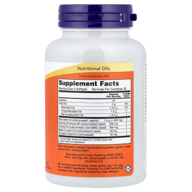 NOW Omega 369 1000 mg 100 softgels